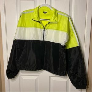 Neon Windbreaker Jacket